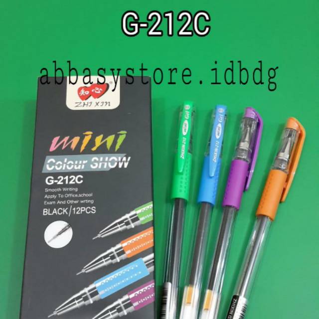 

PEN GEL mini color grip G-212C
