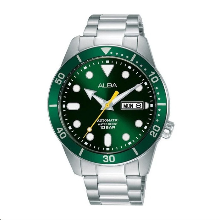 Jam Tangan Alba Automatic Pria AL4165X1 "HULK" Original