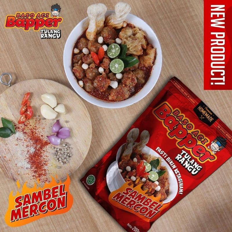 

baso aci bapper tulang rangu sambal mercon