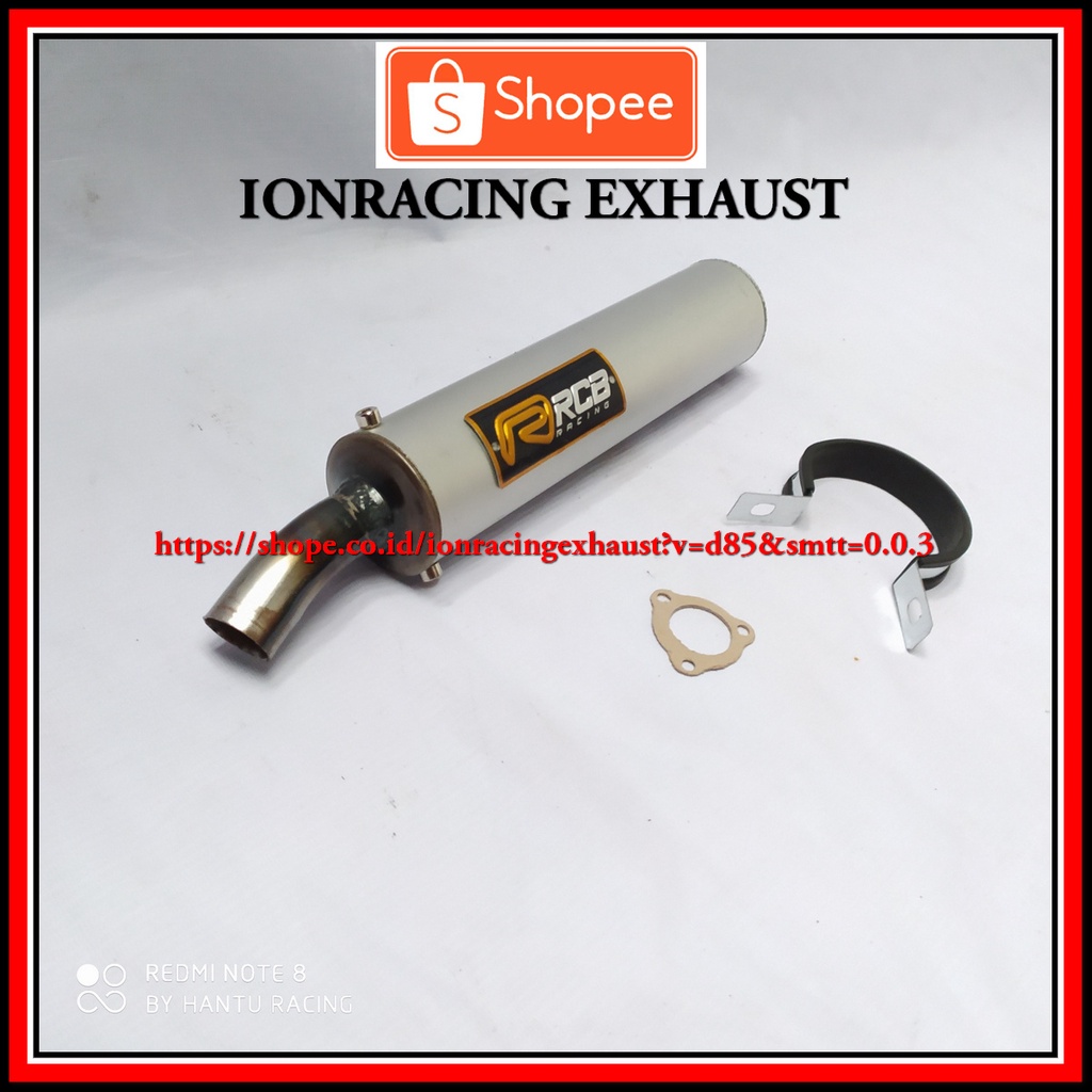 Silincer Only Knalpot Racing RCB Ninja R Rr Ss Rx King Repsol Fiz R Kalajengking.