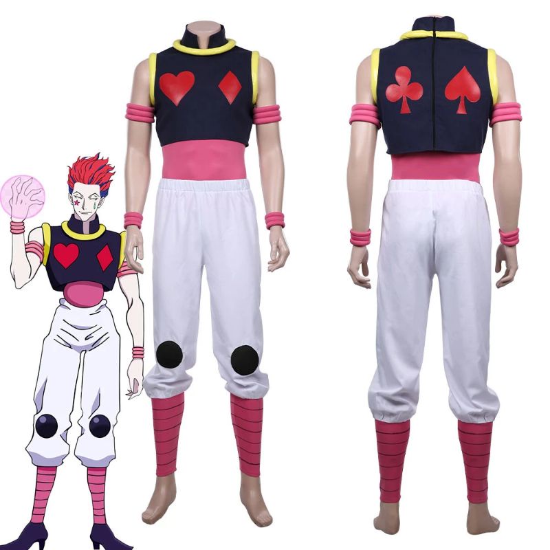 Hunter x Hunter Hisoka Morou Costume Cosplay Anime