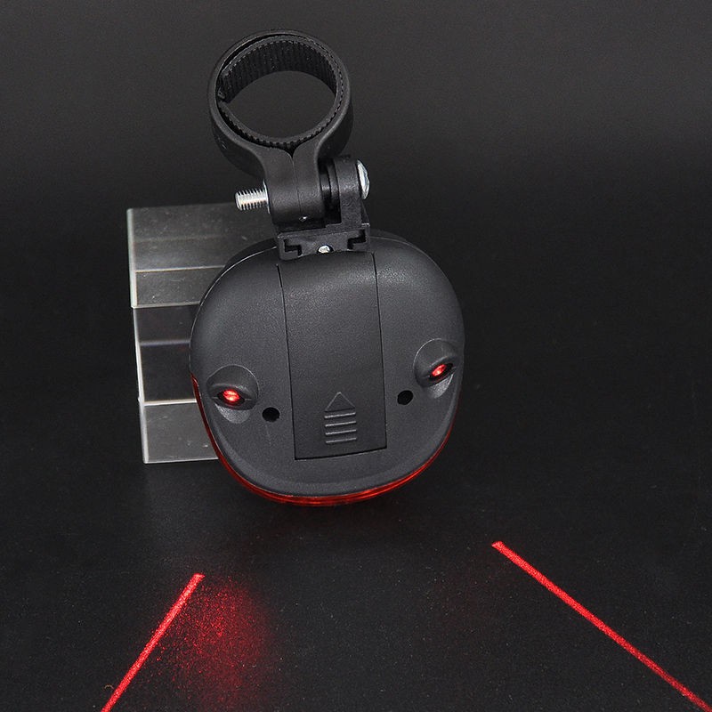 Gs8 TaffLED Bicycle Laser Strobe Taillight 5 LED / Lampu LED Sepeda bike belakang malam SL-116