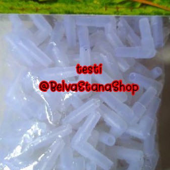 Sambungan L Selang 1 pak isi 100 pcs