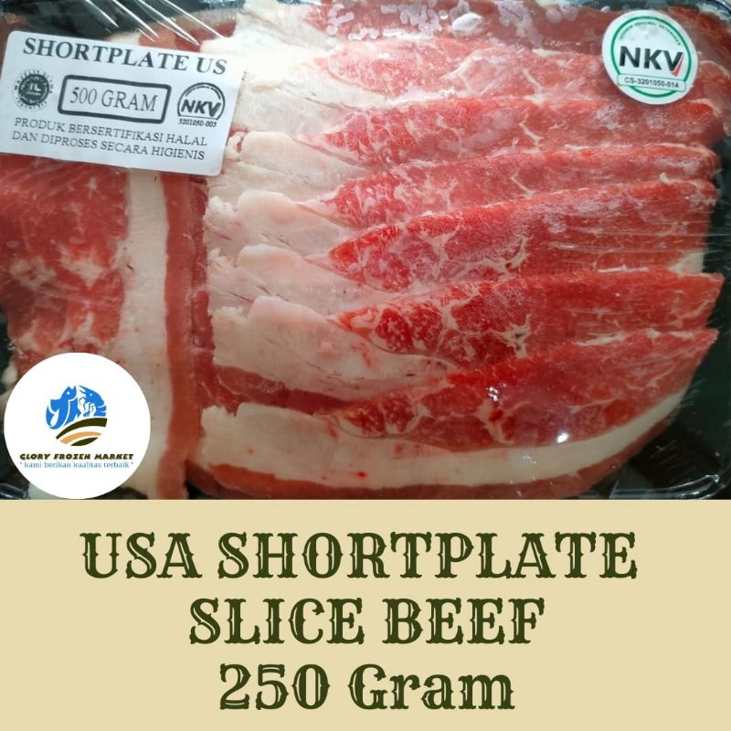 

US Shortplate Slice Beef 500gr/yoshinoya Slice beef