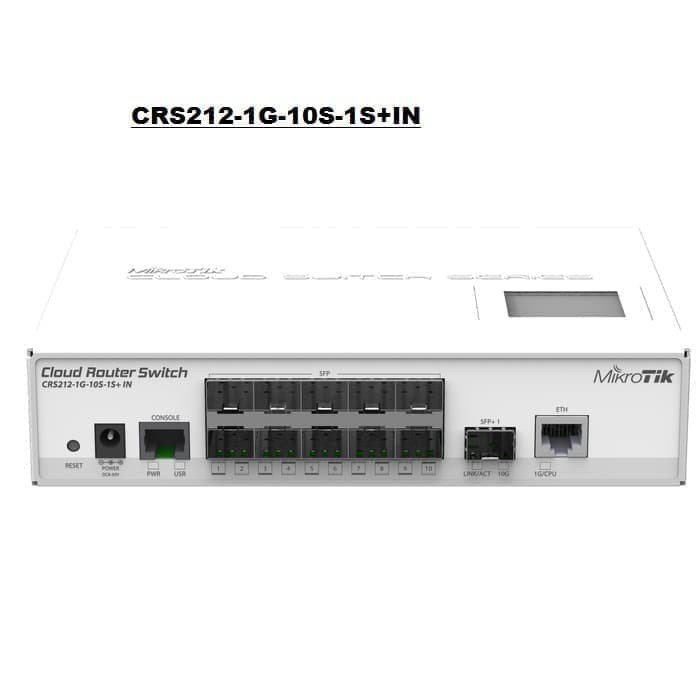 CRS212-1G-10S-1S+IN Routerboard Mikrotik CRS212