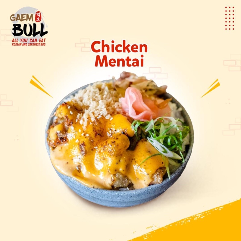Chicken mentai Rice Bowl