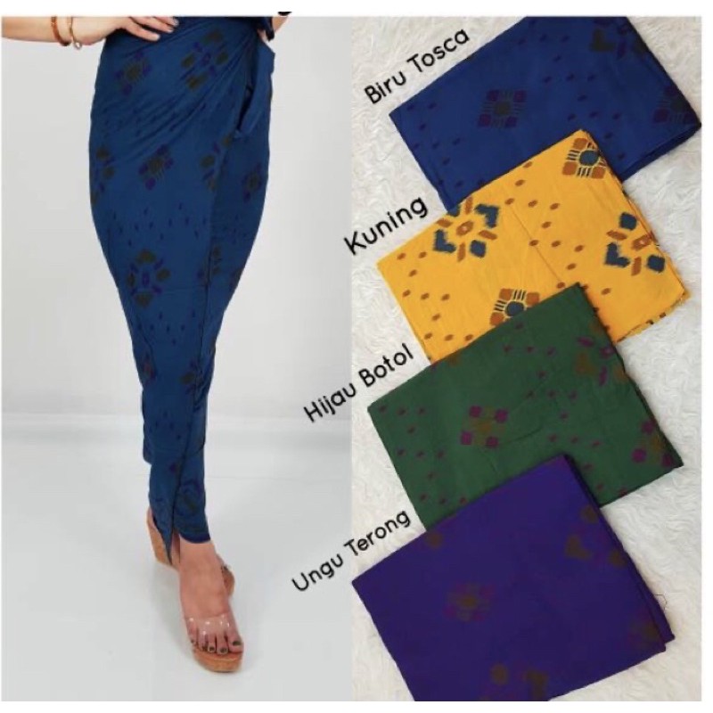 Kamen Rayon Motif Endek