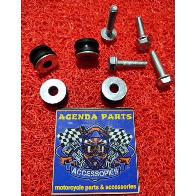 Paket baud karet braket bracket spakbor spakboard Honda win 100