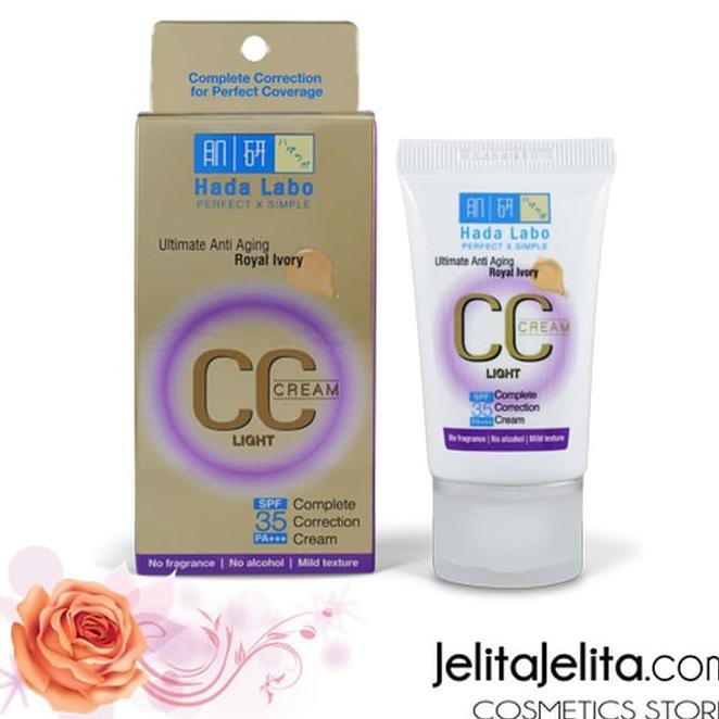 z88h hada labo / hadalabo cc cream ultimate anti aging spf 35 pa++ - beige 487g
