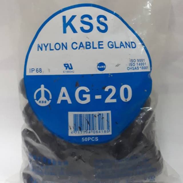 CABLE GLAND METRIC TREAD AG-20/M-20