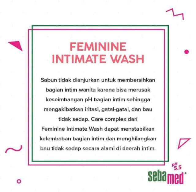 Sebamed Feminine Intimate Wash / Sabun Kewanitaan