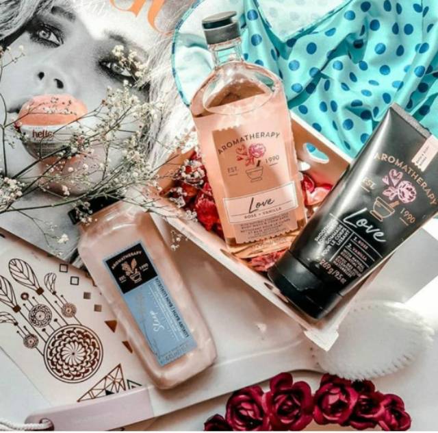 BATH &amp; BODY WORKS AROMATHERAPY LUXURY BATH 445 ML BATH SALT SOAK 481 G BUBBLE BATH 295 ML A THOUSAND WISHES ATW STEEPED INVIGORATION ROSE TANGERINE TEA EUCALYPTUS SPEARMINT SLEEP CHAMOMILE BERGAMOT LAVENDER VANILLA IN THE STARS ITS INTO THE NIGHT ITN MIX