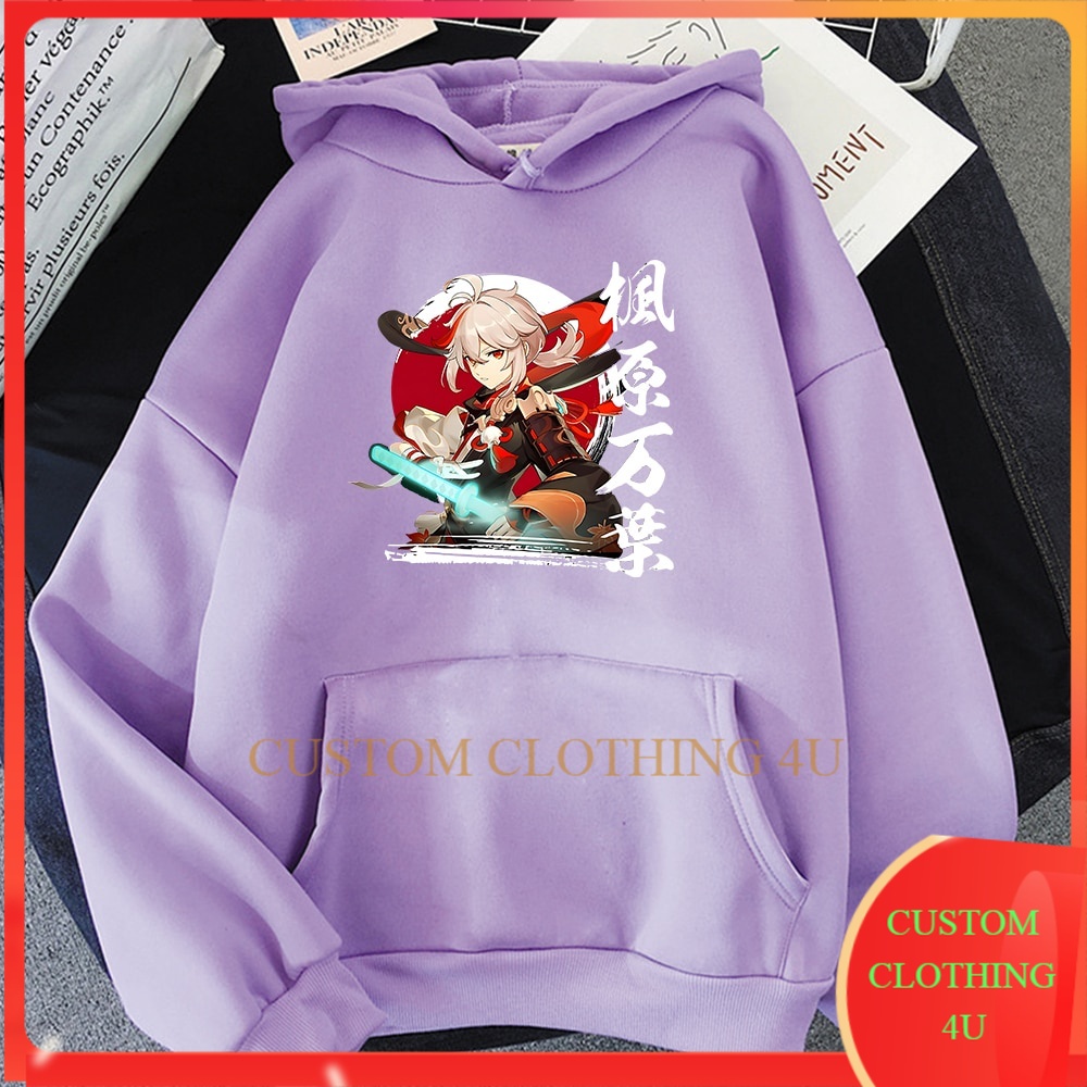 Hodie Hoodie Kaedehara Kazuha Genshin Impact Hoodie Sweatshirt Jaket Sweater Anime