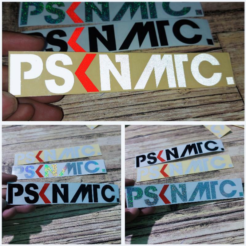 stiker motor psknmtc/sticker cutting psknmtc