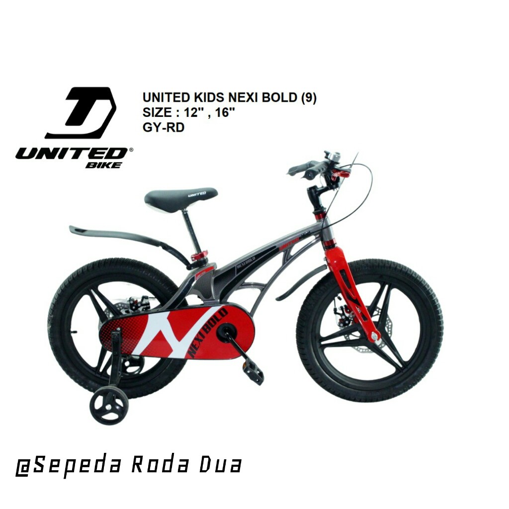 Sepeda BMX/Anak 16" United Nexi Bold