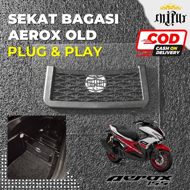 Sekat Bagasi Aerox Old 155 - Luggage / Pemisah Bagasi Aerox Old / Sekat Bagasi Aerox 155 old/ Luggag