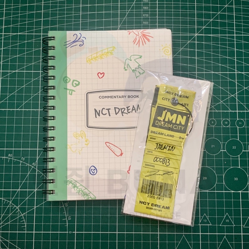 [Ready Stock] Commentary Book + Luggage Tag Set NCT Life : Dream in Wonderland Jaemin