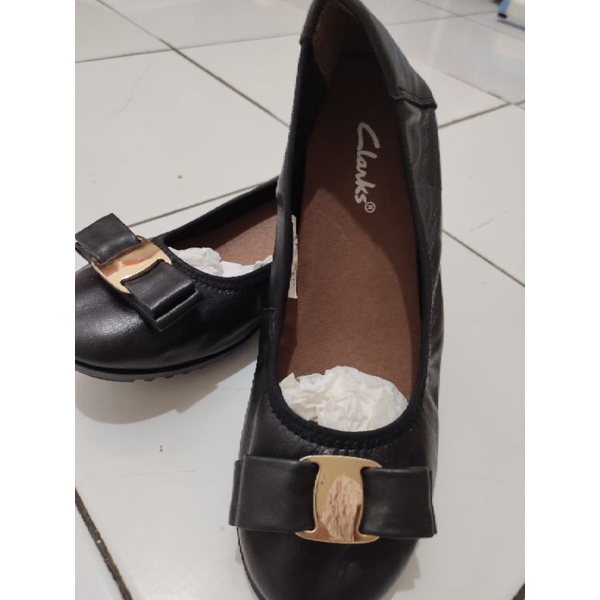 Sepatu Wanita Clarks | Sepatu Kerja Wanita Clarks NEW bukan Preloved