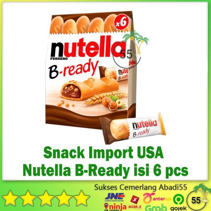 

New Produk Nutella Bready | Snack Import | Makanan Import | Nutella Import Murah