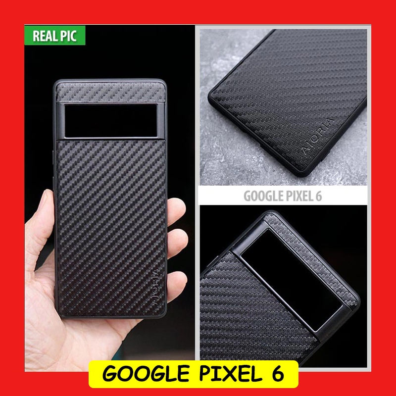 google pixel 6   full carbon fiber hybrid case casing cover