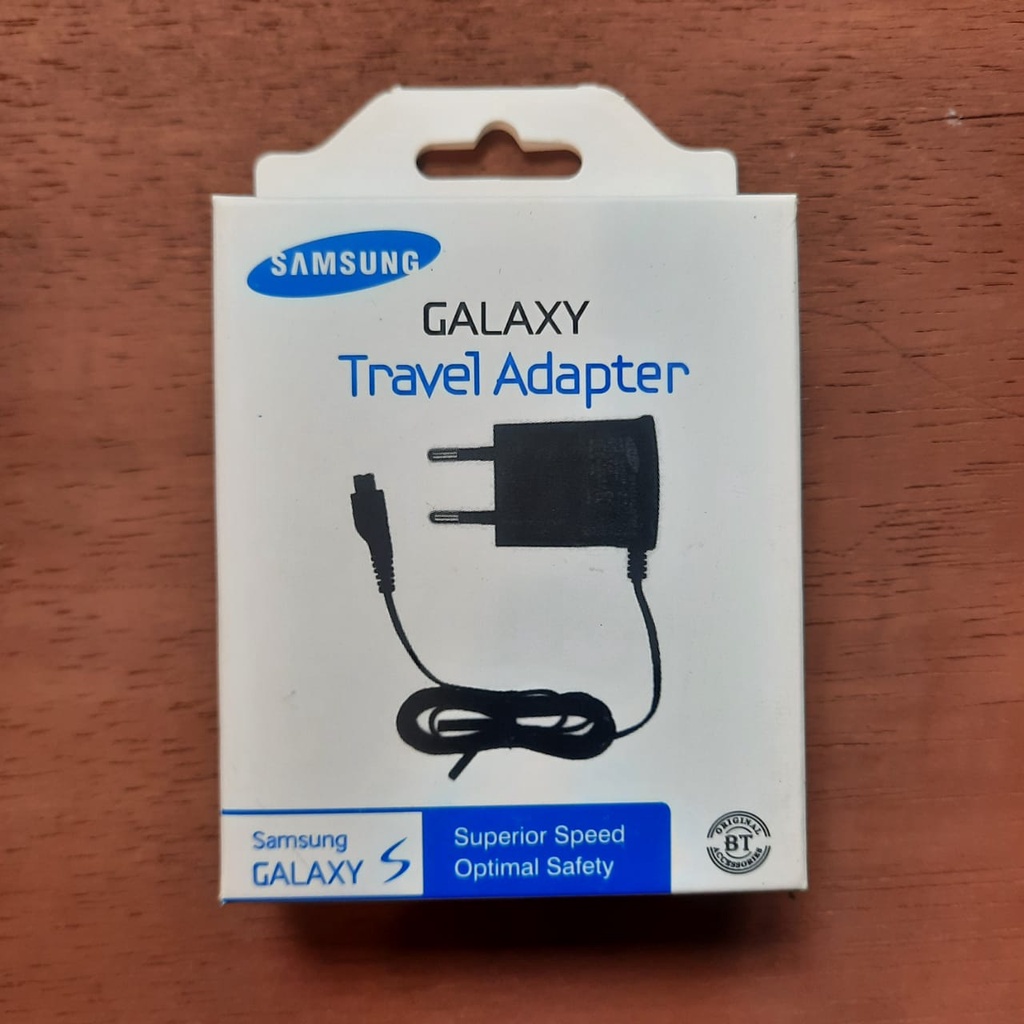 TRAVEL CHARGER CASAN SAMSUNG GALAXY Y 5360 I9000 (1A) ASLI ORI 100%