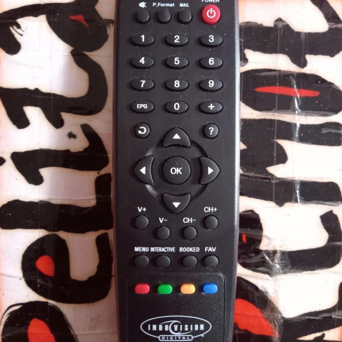 Remot Digital Receiver Tv Indovision Original Terlengkap