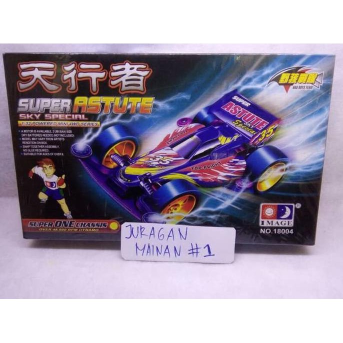 Original Mini 4Wd Tamiya Super Astute Sky Special