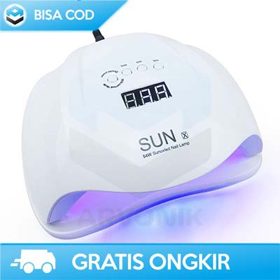 PENGERING KUTEK KUKU MINI UV LED RAINSOLID SUN-X ORIGINAL NAIL DRYER