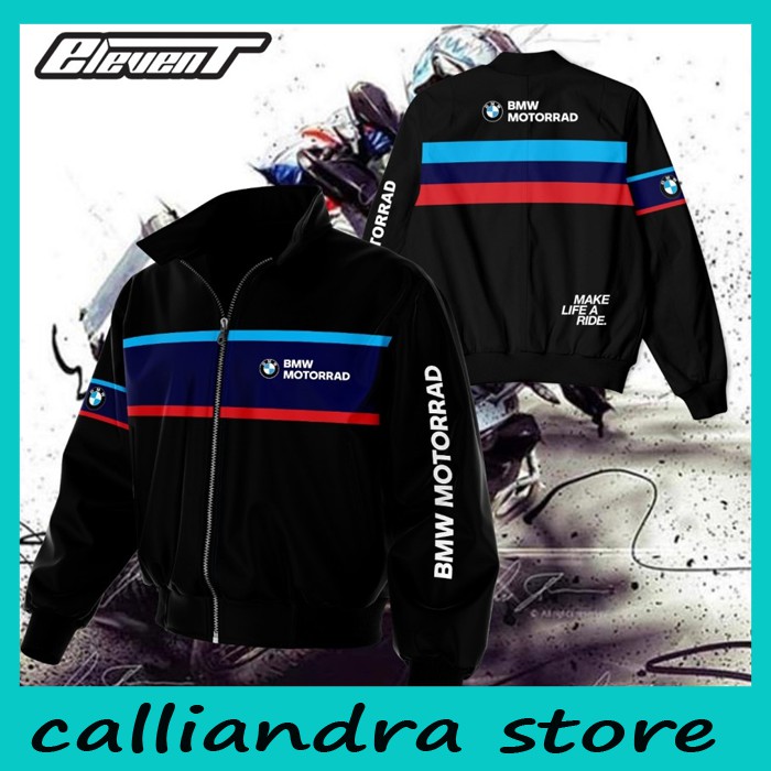 jaket motor touring/Jaket Motor bmw-hitam