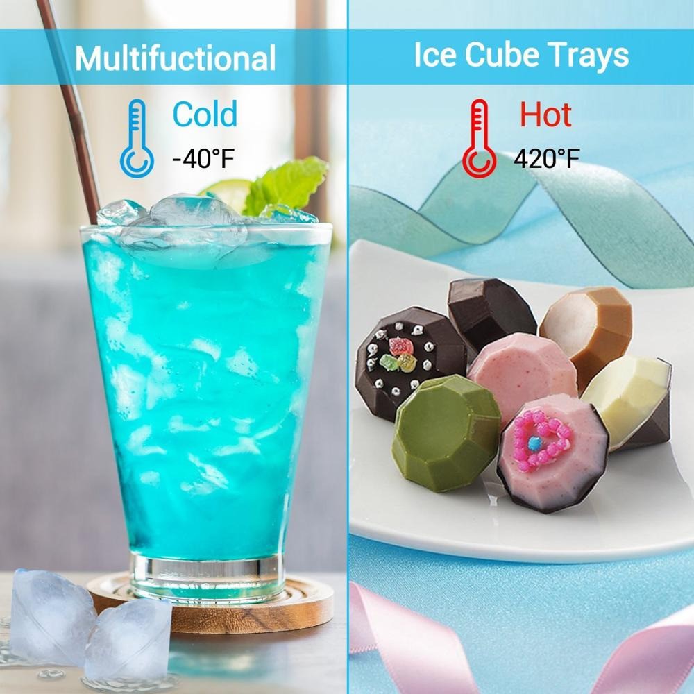 Cetakan Es Batu Ice Cube Tray Mold Model Granat - A188