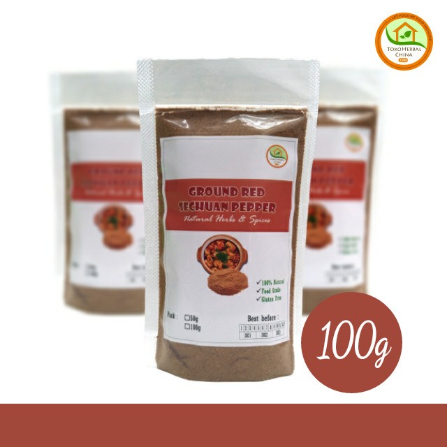 

Marhies- Bumbu Rempah Premium Ground Huajiao|Sichuan Pepper|Lada Szechuan Bubuk - 100G