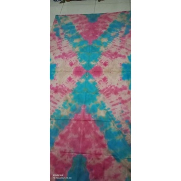 Kain Batik Shibori Abstrak