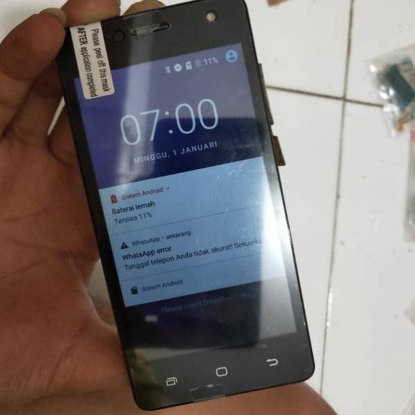 Vvq Lcd Touchscreen Andromax A2 A36c5h Frame Original Black Shopee Indonesia