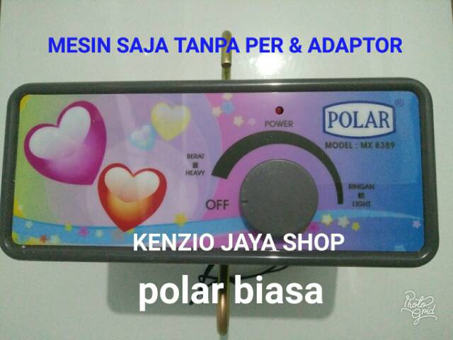 Mesin polar tanpa per dan adaptor