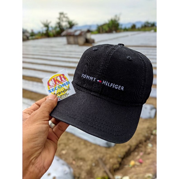Topi pria original branded baseball TOMMY HILFIGER