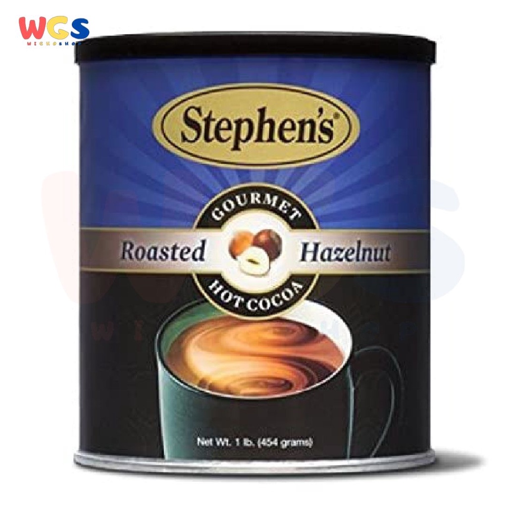 Stephens Gourmet Hot Cocoa Roasted Hazelnut Powder 1lb 454g