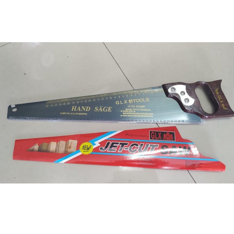 BEST SELLER Gergaji Kayu  GAGANG PVC 18&quot; MURAH/ Hand saw/ GERGAJI TUKANG BANGUNAN KAYU/HAND SAW