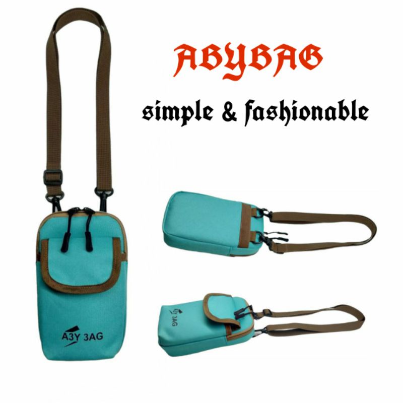 Abybag tas selempang mini hp gantung leher