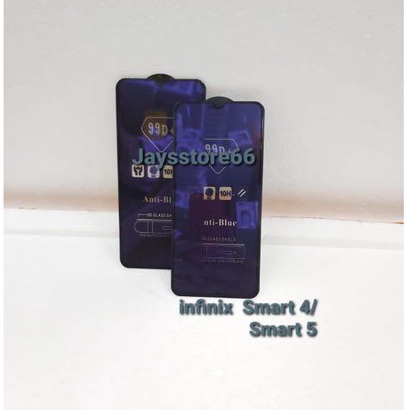 TemperedGlass 99+ Anti-Blue Galas Shield Anti Radiasi  infinix Smart 4/Smart 5