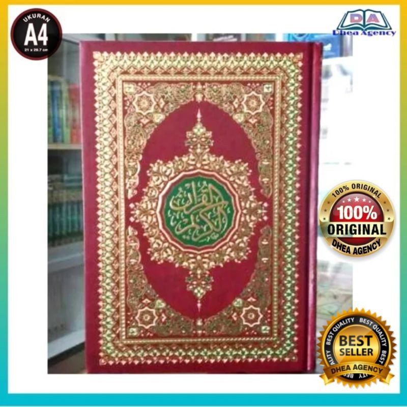 Al Quran Mushaf Utsmani A4 Darussalam Alquran Bairut Beirut Timur Tengah