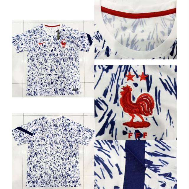 JERSEY FRANCE TRAINING PREMATCH UERO 20 21 2020 2021 PRANCIS PRE MATCH GO GRADE ORI THAILAND