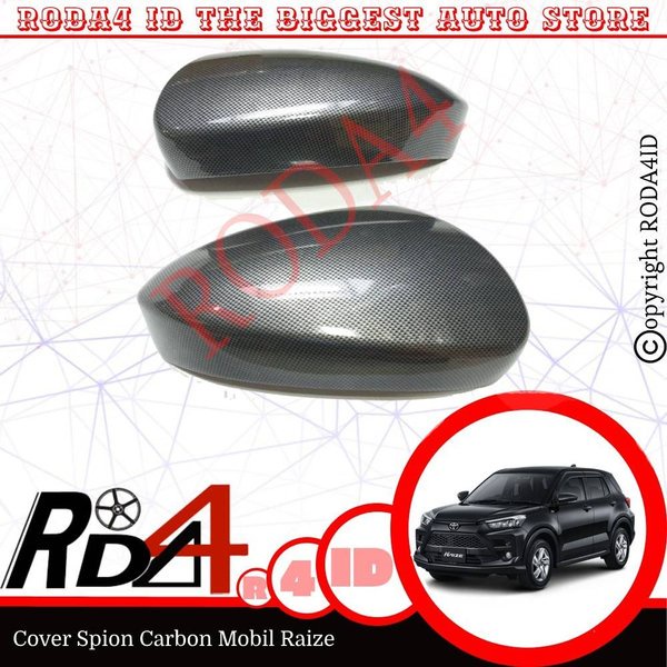 Cover Spion Mobil Raize Rocky 2021 Mirror Cover Carbon