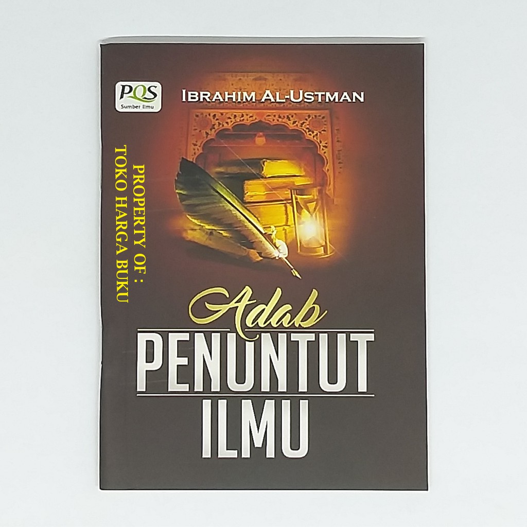 Adab Penuntut Ilmu Pustaka Quran Sunnah