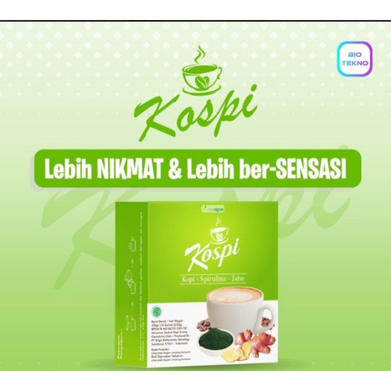 

kopi kesehatan kospi ( kopi spirulina neoalgae ) isi 10pcs