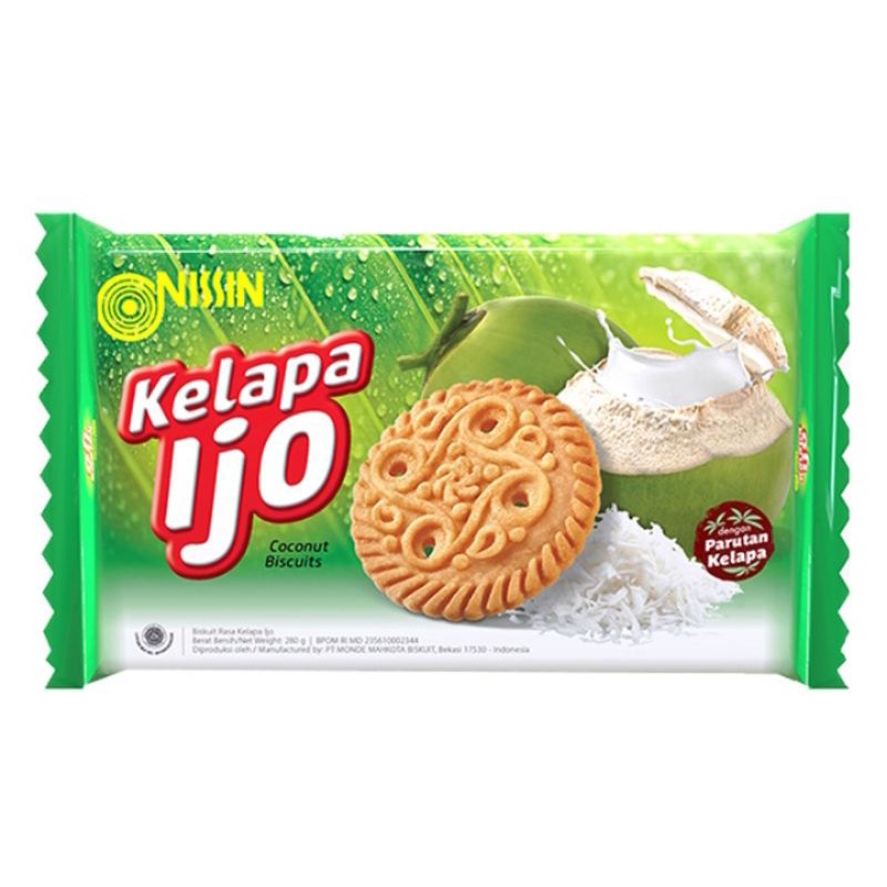 

Nissin Biskuit Kelapa Ijo 280 g