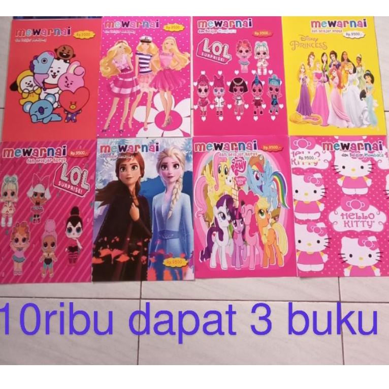 

(W8K5) buku mewarnai anak / buka mewarnai anak tk //High@class