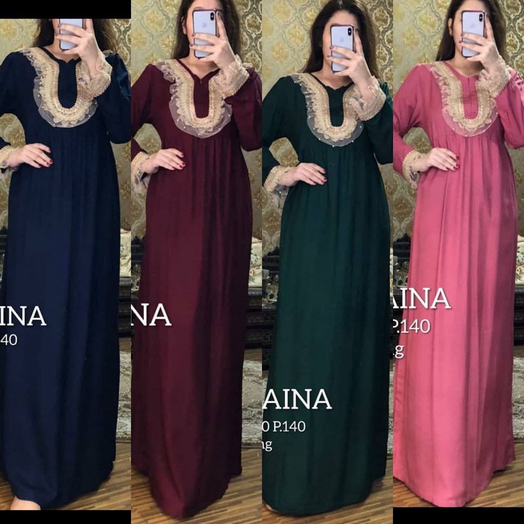 Daster Arab TEBY UKRAINA | Daster arabian | LD 112 Daster Panjang