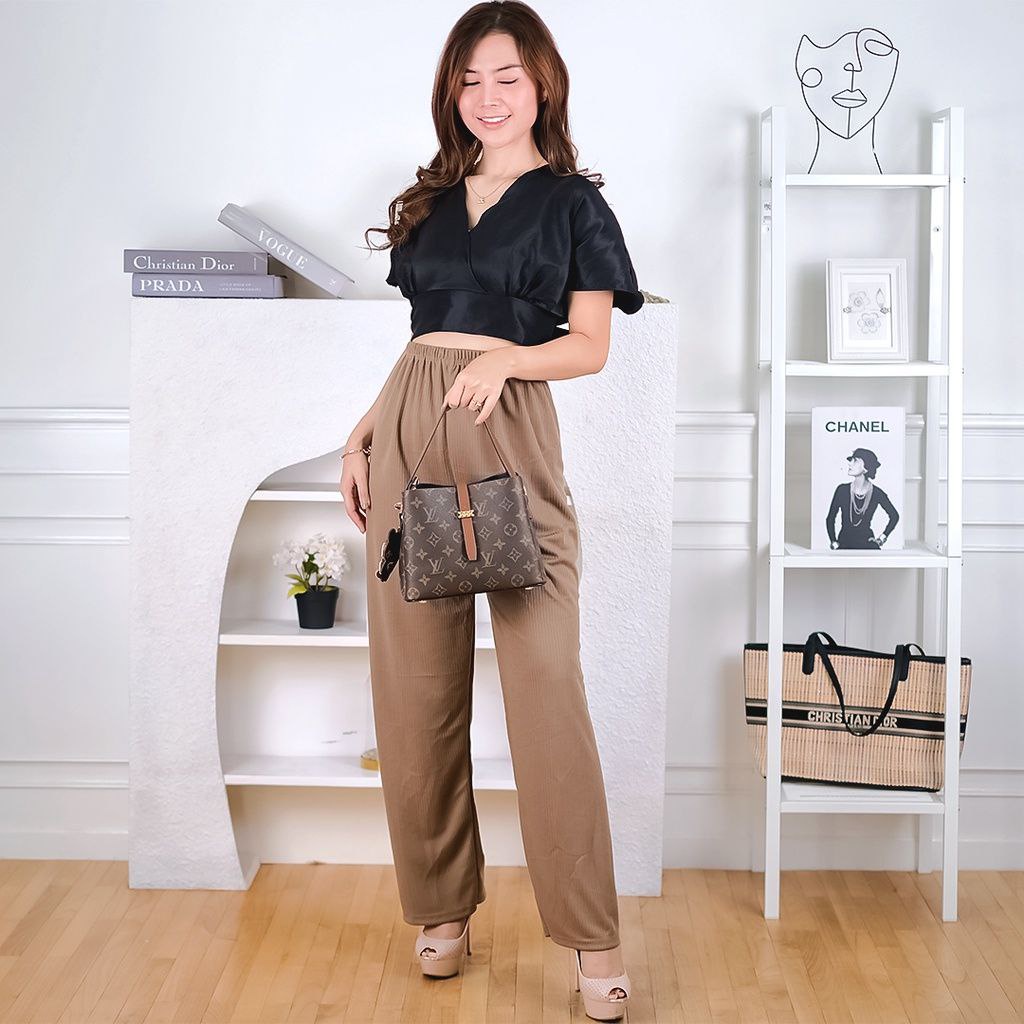 KULOT HIGHWAIST RAJUT KNITT/KULOT BASIC PANJANG KNITT PREMIUM