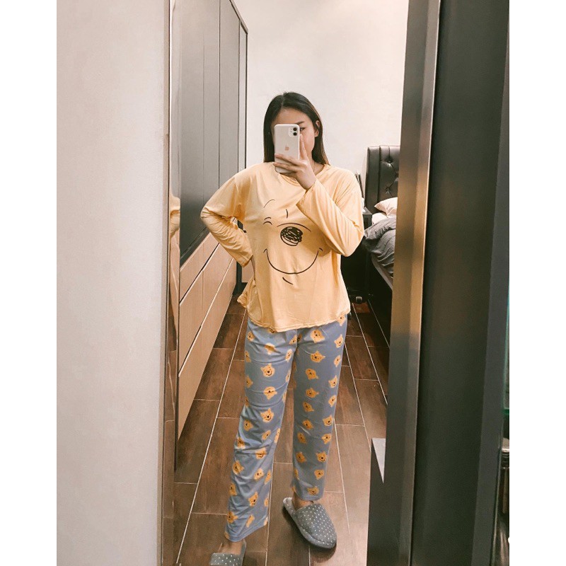 piyama yellow pooh
