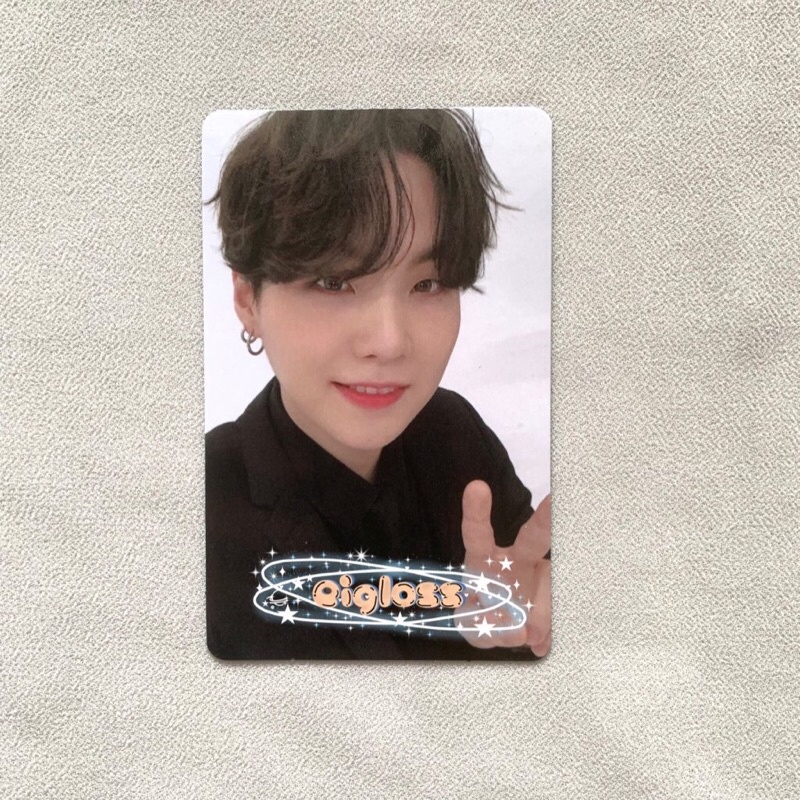 PHOTOCARD BTS DVD MEMORIES 2020 MEMO20 YOONGI SUGA